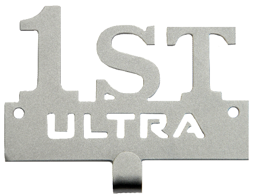 First Ultra Runner Silver 1 Hook Medal Display Hanger