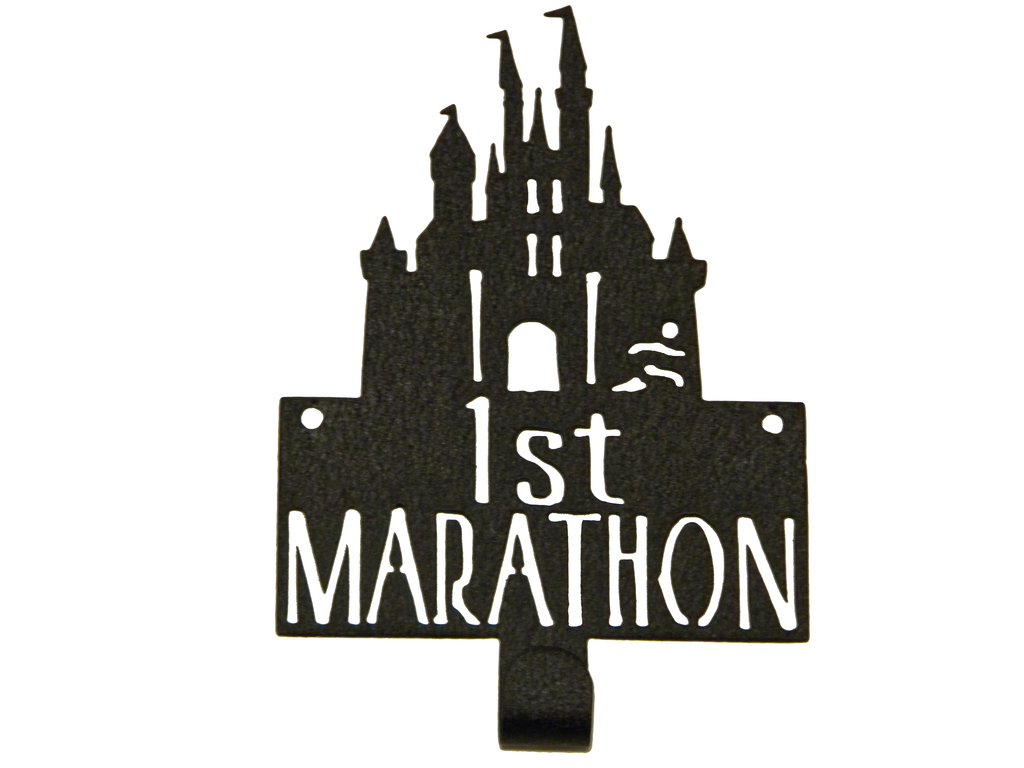 Castle Disney 1st Marathon Medal Display