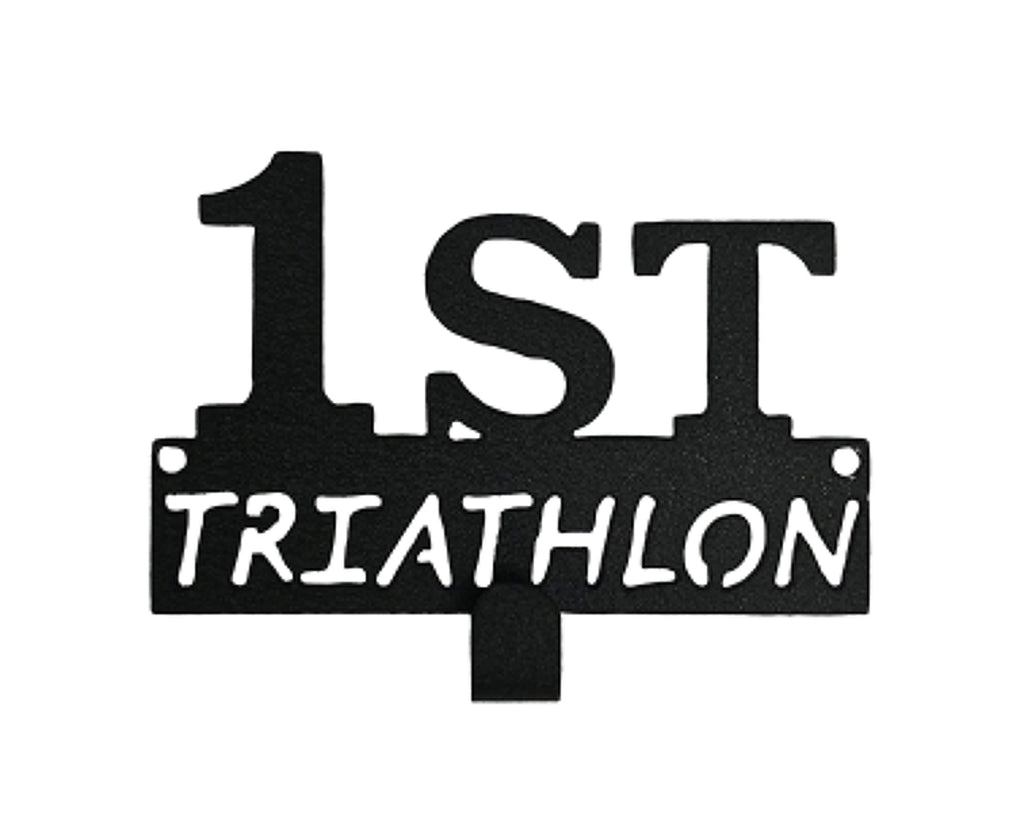 1st Triathlon - Medal Hanger