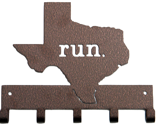 Run Texas - Bronze Medal Hanger