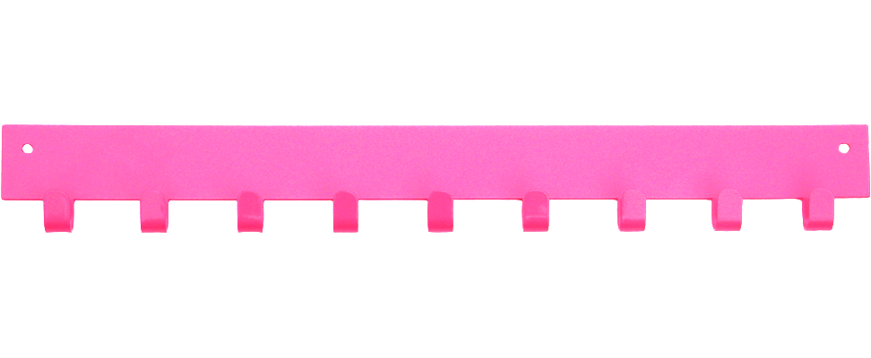 2nd Row Add-on Bar Pink Sparkle 10 Hook Medal Display Hanger