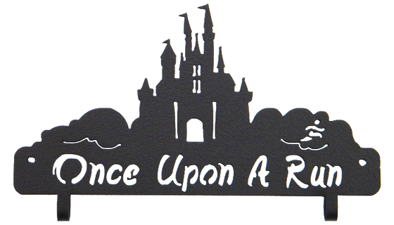 Disney Once Upon a Run runDisney Race Bib Holder Black