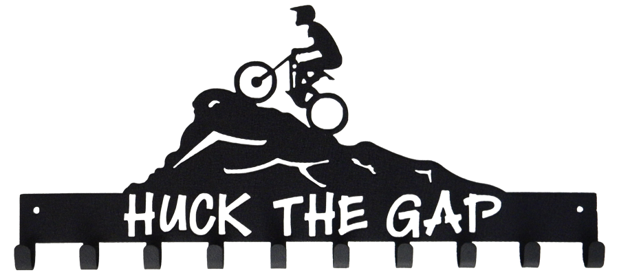 Huck the Gap Mountain Bike Medal Display