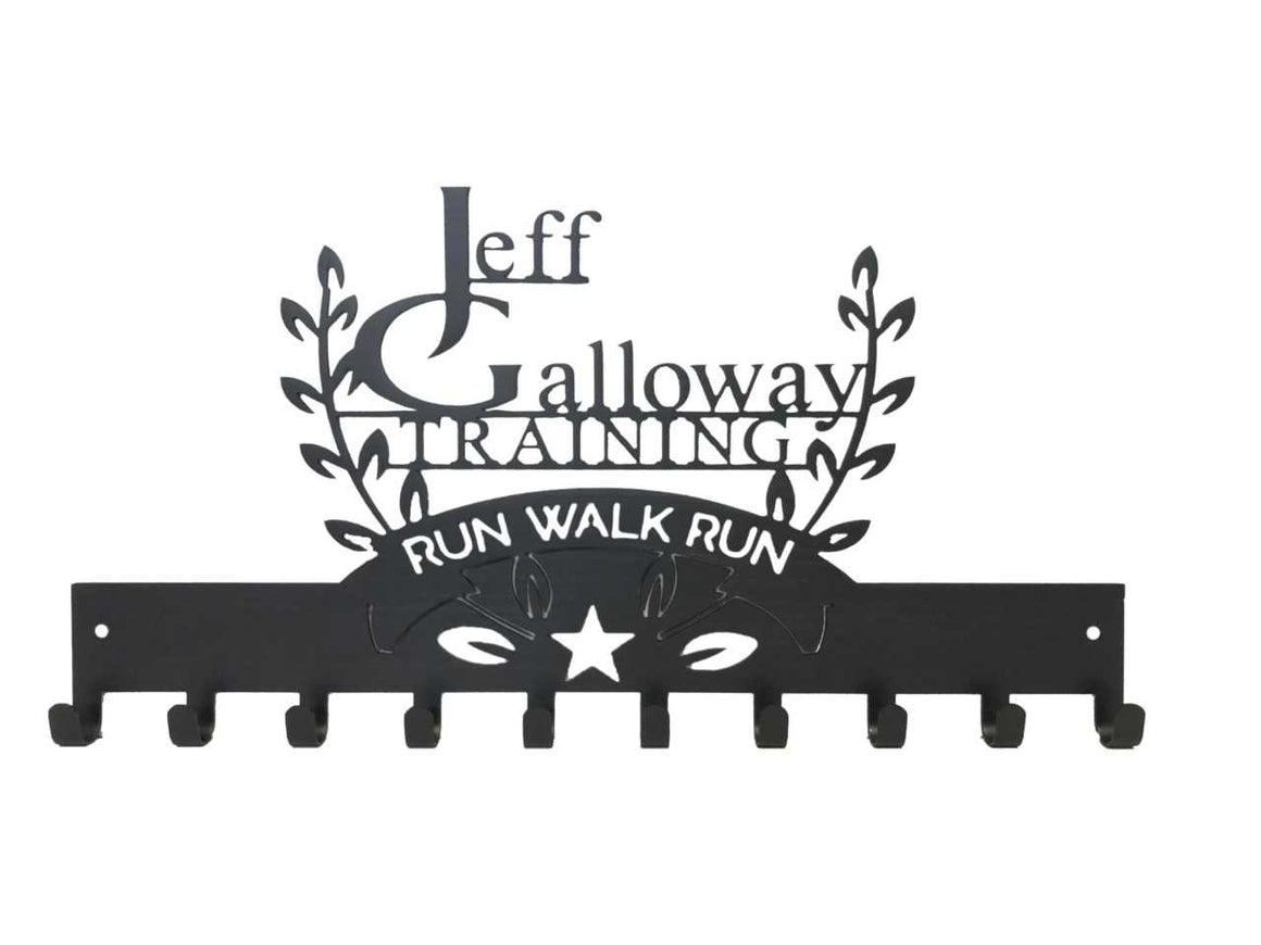 Jeff Galloway Training 10 hook SportHook - Medal Hanger