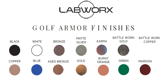 Labworx Golf Armor Finishes