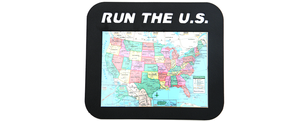Run The U.S. Map