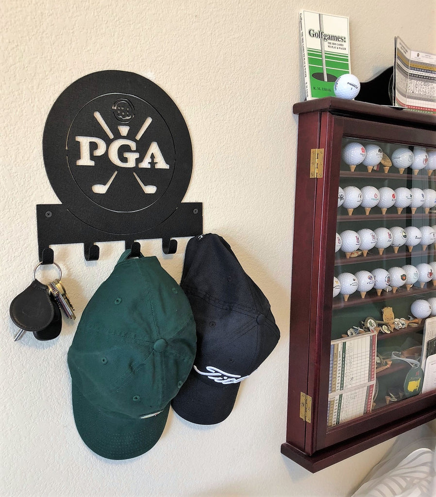 Custom Golf Club or Tournament Key/Hat Rack  | Golf Collection