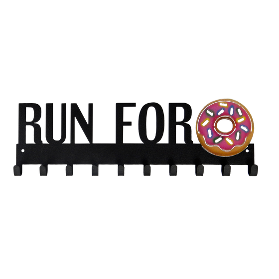 Run For Donuts SportHooks Medal Hanger