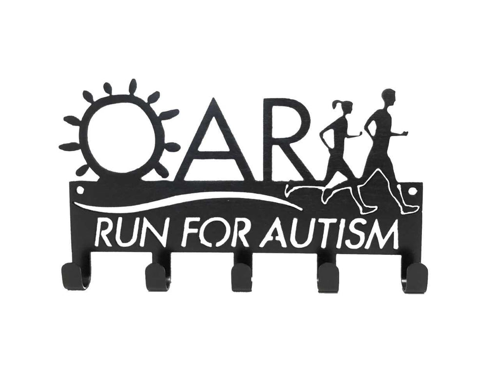 Official Run For Autism SportHook - Medal Hanger, Medal Holder